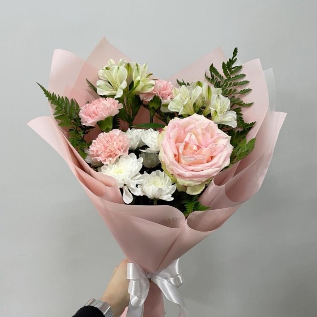 Букет цветов "Музыка души"